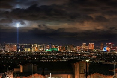 Experience the unobstructed Strip, Mountain and City views from on Revere Golf Club in Nevada - for sale on GolfHomes.com, golf home, golf lot