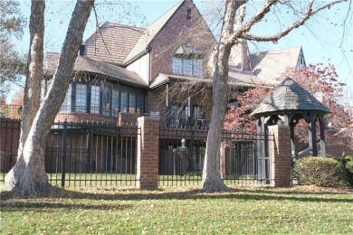 Exquisite Hallbrook Estate with timeless European sophistication on Hallbrook Golf Club in Kansas - for sale on GolfHomes.com, golf home, golf lot