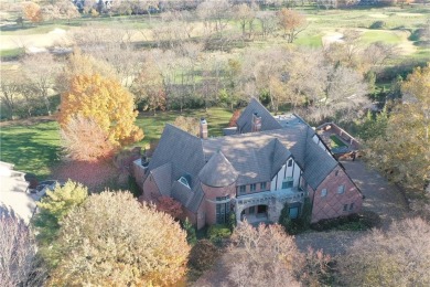 Exquisite Hallbrook Estate with timeless European sophistication on Hallbrook Golf Club in Kansas - for sale on GolfHomes.com, golf home, golf lot