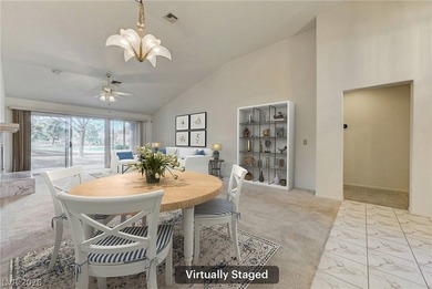 Set against sweeping mountain and golf course views, this on Highland Falls Golf Club in Nevada - for sale on GolfHomes.com, golf home, golf lot