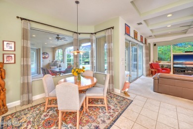 Welcome to your dream pool home nestled in the serene community on Halifax Plantation Golf Club in Florida - for sale on GolfHomes.com, golf home, golf lot