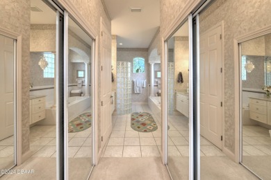 Welcome to your dream pool home nestled in the serene community on Halifax Plantation Golf Club in Florida - for sale on GolfHomes.com, golf home, golf lot