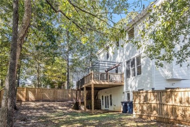 Welcome home to this charming 3-bedroom, 2.5-bath on Creekside Golf and Country Club in Georgia - for sale on GolfHomes.com, golf home, golf lot