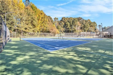 Welcome home to this charming 3-bedroom, 2.5-bath on Creekside Golf and Country Club in Georgia - for sale on GolfHomes.com, golf home, golf lot