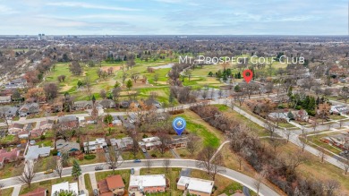 This charming split-level home features three-cozy bedrooms and on Mt. Prospect Golf Club in Illinois - for sale on GolfHomes.com, golf home, golf lot