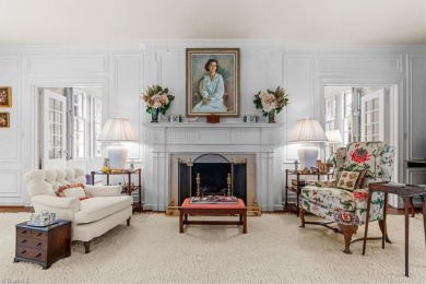 This iconic Old Irving Park home that sits on double lots is on Greensboro Country Club in North Carolina - for sale on GolfHomes.com, golf home, golf lot