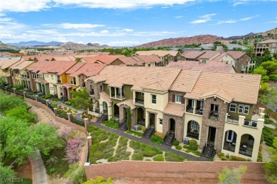 Experience the allure of Mediterranean elegance and breathtaking on Reflection Bay Golf Club in Nevada - for sale on GolfHomes.com, golf home, golf lot