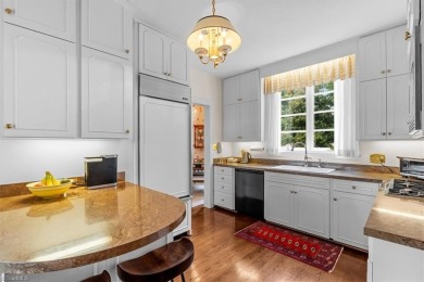 This iconic Old Irving Park home that sits on double lots is on Greensboro Country Club in North Carolina - for sale on GolfHomes.com, golf home, golf lot