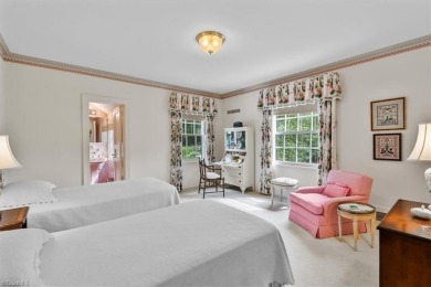 This iconic Old Irving Park home that sits on double lots is on Greensboro Country Club in North Carolina - for sale on GolfHomes.com, golf home, golf lot