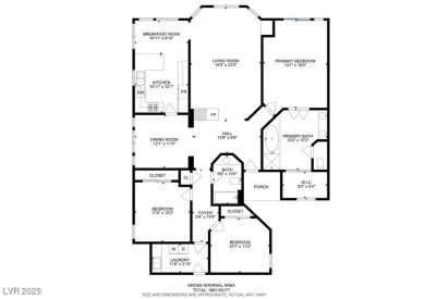 Welcome to this single story home nestled in the highly on  in Nevada - for sale on GolfHomes.com, golf home, golf lot