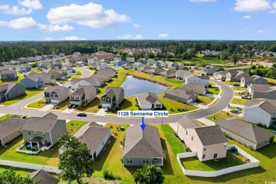 Welcome to 1128 Sennema Circle, where modern comfort meets on Island Green Golf Club in South Carolina - for sale on GolfHomes.com, golf home, golf lot