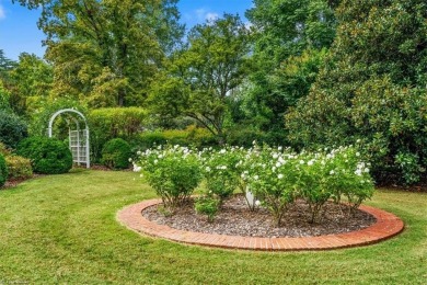 This iconic Old Irving Park home that sits on double lots is on Greensboro Country Club in North Carolina - for sale on GolfHomes.com, golf home, golf lot