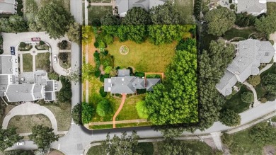 This iconic Old Irving Park home that sits on double lots is on Greensboro Country Club in North Carolina - for sale on GolfHomes.com, golf home, golf lot