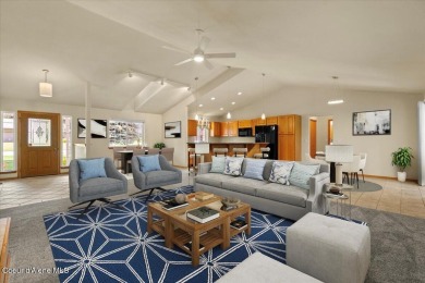 This beautifully maintained, single-level home offers a on Twin Lakes Village Golf Course in Idaho - for sale on GolfHomes.com, golf home, golf lot