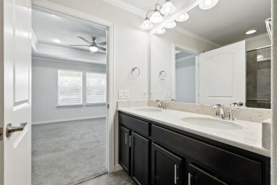 This sought after Steel Creek Model located in Frisco Lakes 55+ on Frisco Lakes Golf Course in Texas - for sale on GolfHomes.com, golf home, golf lot
