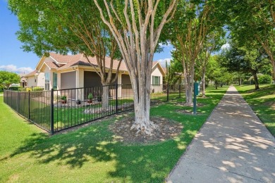 This delightful 2-bedroom home with a study and 2.5 baths is on Wildhorse Golf Club of Robson Ranch in Texas - for sale on GolfHomes.com, golf home, golf lot