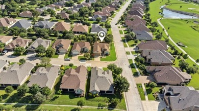 This delightful 2-bedroom home with a study and 2.5 baths is on Wildhorse Golf Club of Robson Ranch in Texas - for sale on GolfHomes.com, golf home, golf lot