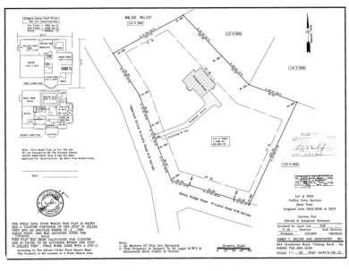 ***Exceptional Triple Lot in Bent Tree  1.44 Acres of Level on Bent Tree Golf Course in Georgia - for sale on GolfHomes.com, golf home, golf lot