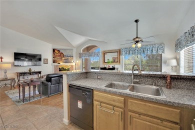 Arguably the best views in the complex! Perched on the second on Painted Desert Golf Club in Nevada - for sale on GolfHomes.com, golf home, golf lot