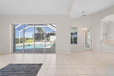 BURNT STORE ISLES POOL HOME W/IMPRESSIVE GOLF COURSE VIEW & on Twin Isles Country Club in Florida - for sale on GolfHomes.com, golf home, golf lot