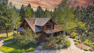 Welcome to the Cayuse Cabin. This lovely 4-bedroom, 4-bathroom on Stock Farm Club in Montana - for sale on GolfHomes.com, golf home, golf lot