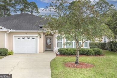 THIS IMMACULATE, MOVE-IN READY 3 BEDROOM ATTACHED HOME SITS ON A on Laurel Island Links in Georgia - for sale on GolfHomes.com, golf home, golf lot