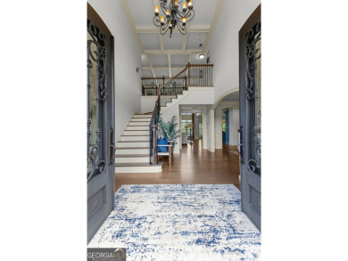 European-Inspired Luxury Estate on the 16th Green of Whitewater on Whitewater Creek in Georgia - for sale on GolfHomes.com, golf home, golf lot