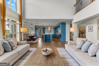 European-Inspired Luxury Estate on the 16th Green of Whitewater on Whitewater Creek in Georgia - for sale on GolfHomes.com, golf home, golf lot