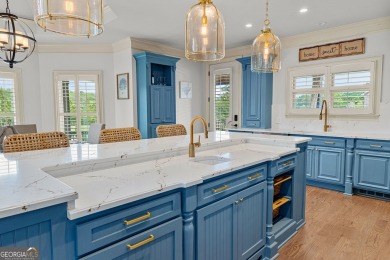 European-Inspired Luxury Estate on the 16th Green of Whitewater on Whitewater Creek in Georgia - for sale on GolfHomes.com, golf home, golf lot