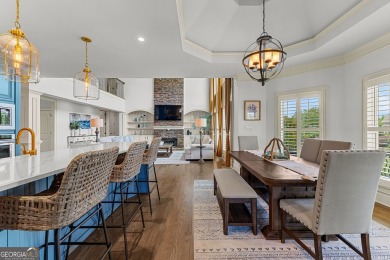 European-Inspired Luxury Estate on the 16th Green of Whitewater on Whitewater Creek in Georgia - for sale on GolfHomes.com, golf home, golf lot