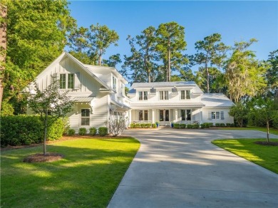 Tucked at the end of a quiet cul-de-sac in the gated coastal on The King and Prince Golf Course, Home of the Hampton Club in Georgia - for sale on GolfHomes.com, golf home, golf lot