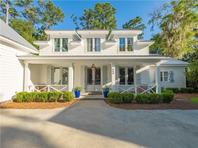Tucked at the end of a quiet cul-de-sac in the gated coastal on The King and Prince Golf Course, Home of the Hampton Club in Georgia - for sale on GolfHomes.com, golf home, golf lot