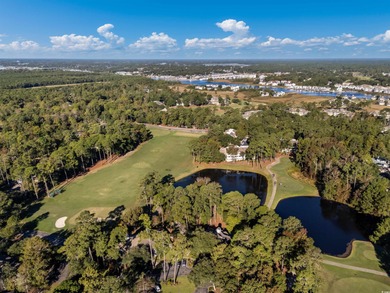 Oh, my, my, what a view and a calming water feature from the on Tidewater Golf Club and Plantation in South Carolina - for sale on GolfHomes.com, golf home, golf lot