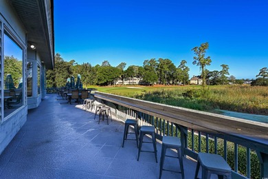 Oh, my, my, what a view and a calming water feature from the on Tidewater Golf Club and Plantation in South Carolina - for sale on GolfHomes.com, golf home, golf lot