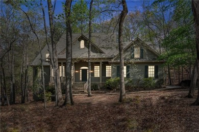 ONE LEVEL LIVING IN A LAKESIDE NEIGHBORHOOD- This custom built on Big Canoe Golf Club - Cherokee in Georgia - for sale on GolfHomes.com, golf home, golf lot