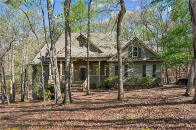 ONE LEVEL LIVING IN A LAKESIDE NEIGHBORHOOD- This custom built on Big Canoe Golf Club - Cherokee in Georgia - for sale on GolfHomes.com, golf home, golf lot