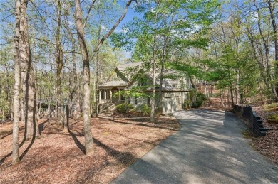 ONE LEVEL LIVING IN A LAKESIDE NEIGHBORHOOD- This custom built on Big Canoe Golf Club - Cherokee in Georgia - for sale on GolfHomes.com, golf home, golf lot
