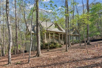 ONE LEVEL LIVING IN A LAKESIDE NEIGHBORHOOD- This custom built on Big Canoe Golf Club - Cherokee in Georgia - for sale on GolfHomes.com, golf home, golf lot