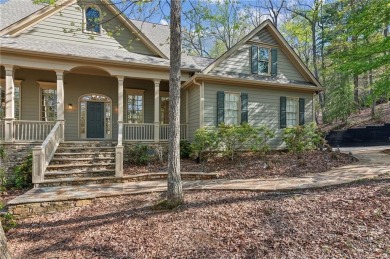 ONE LEVEL LIVING IN A LAKESIDE NEIGHBORHOOD- This custom built on Big Canoe Golf Club - Cherokee in Georgia - for sale on GolfHomes.com, golf home, golf lot
