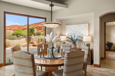 Don't miss seeing this amazing custom home built with attention on Entrada at Snow Canyon in Utah - for sale on GolfHomes.com, golf home, golf lot