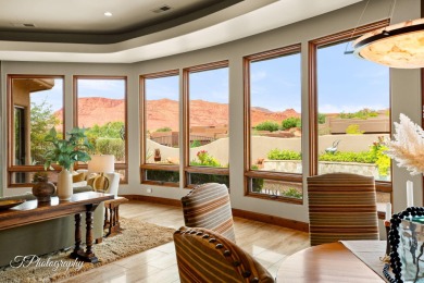 Don't miss seeing this amazing custom home built with attention on Entrada at Snow Canyon in Utah - for sale on GolfHomes.com, golf home, golf lot