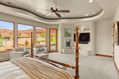Don't miss seeing this amazing custom home built with attention on Entrada at Snow Canyon in Utah - for sale on GolfHomes.com, golf home, golf lot
