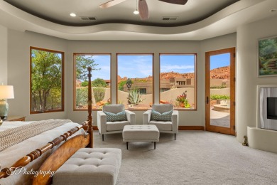 Don't miss seeing this amazing custom home built with attention on Entrada at Snow Canyon in Utah - for sale on GolfHomes.com, golf home, golf lot