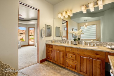 Don't miss seeing this amazing custom home built with attention on Entrada at Snow Canyon in Utah - for sale on GolfHomes.com, golf home, golf lot