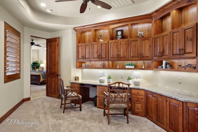 Don't miss seeing this amazing custom home built with attention on Entrada at Snow Canyon in Utah - for sale on GolfHomes.com, golf home, golf lot