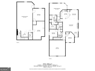 Incredible ranch style home with 4 bedrooms 3 baths situated on on Bridgemill Golf Club in Georgia - for sale on GolfHomes.com, golf home, golf lot