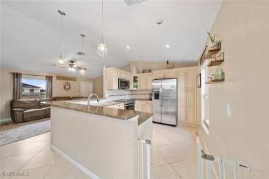 This move-in ready 3-bedroom, 2-bath home is designed with a on Burnt Store Golf Club in Florida - for sale on GolfHomes.com, golf home, golf lot