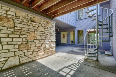 Discover serenity in this custom Stone home situated on over 1.2 on Denison Country Club in Texas - for sale on GolfHomes.com, golf home, golf lot