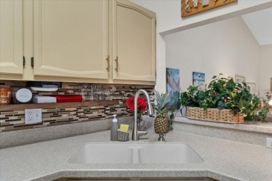 The best of both worlds, this sweet villa is easy to maintain on Sandpiper Golf Club in Florida - for sale on GolfHomes.com, golf home, golf lot