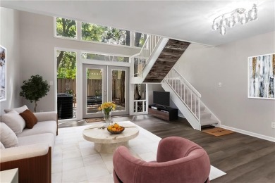 Chic Buckhead Loft with Private Courtyard in a Gated Buckhead on Cross Creek Golf Course in Georgia - for sale on GolfHomes.com, golf home, golf lot